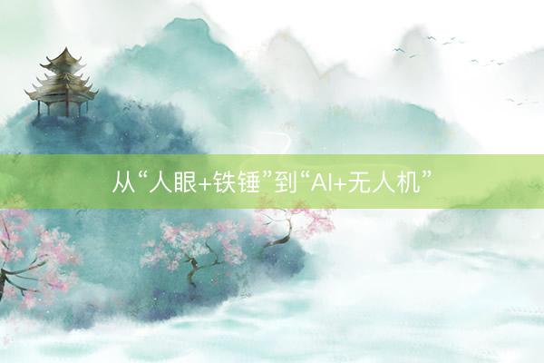 从“人眼+铁锤”到“AI+无人机”