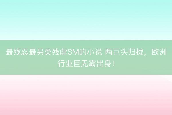 最残忍最另类残虐SM的小说 两巨头归拢，欧洲行业巨无霸出身！