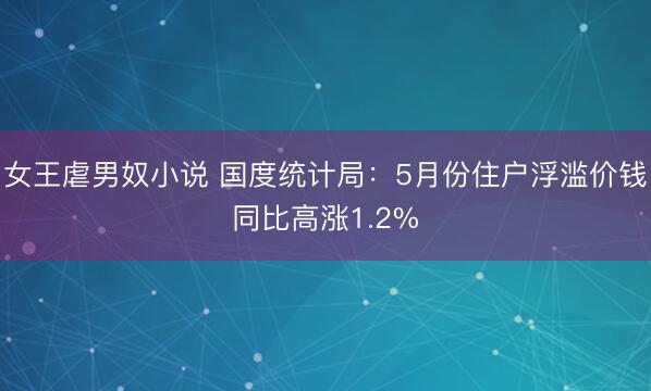女王虐男奴小说 国度统计局：5月份住户浮滥价钱同比高涨1.2%